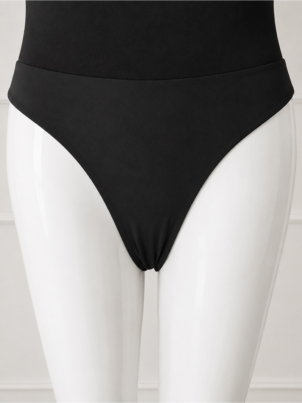 π ASTR THE LABEL NWT Black Puff Sleeve Bodysuit V Neck Quiet Luxury Sz Medium - Picture 5 of 16